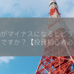 株価がマイナスになるとどういう意味ですか？【投資初心者必見】